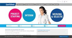 Desktop Screenshot of caretalents.be