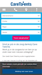 Mobile Screenshot of caretalents.be